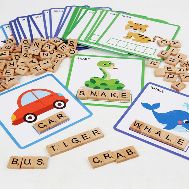 Montessori Spelling Games - Letter Matching Games for Kids