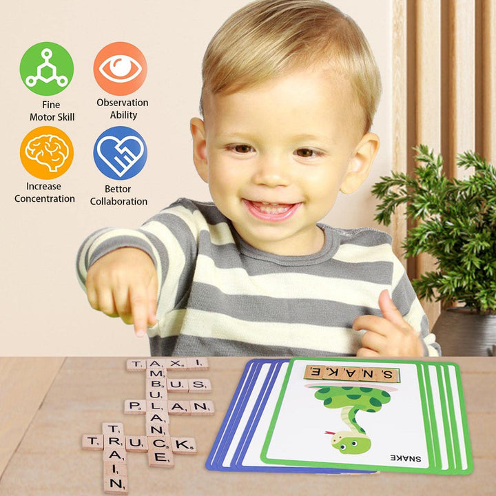 Montessori Spelling Games - Letter Matching Games for Kids