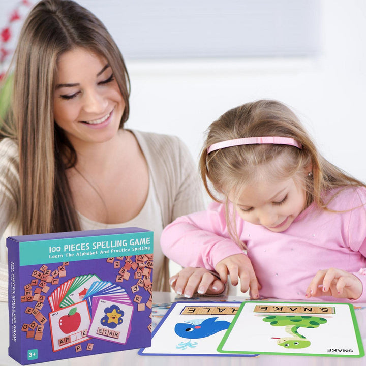 Montessori Spelling Games - Letter Matching Games for Kids