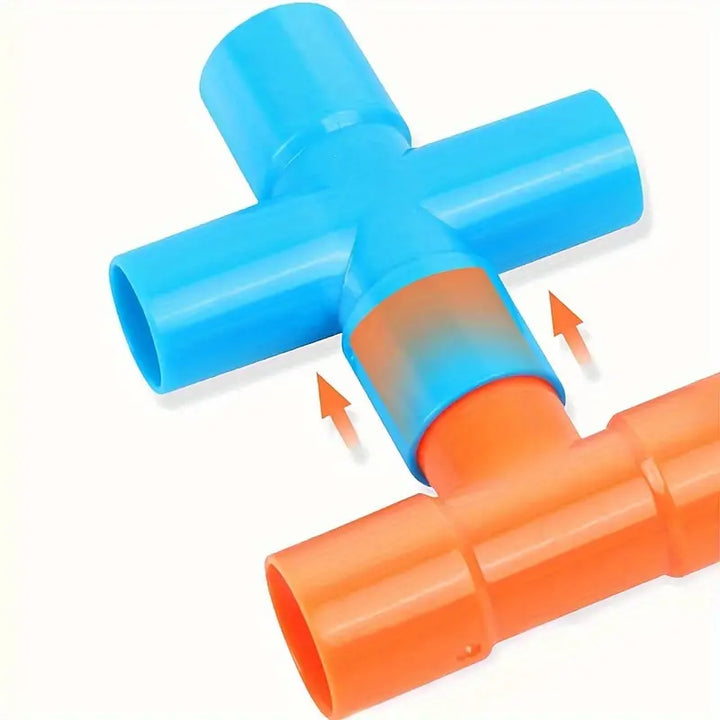 Montessori Building Blocks Water Pipe Toys