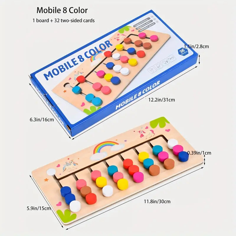 Montessori Learning Toys Slide Puzzle