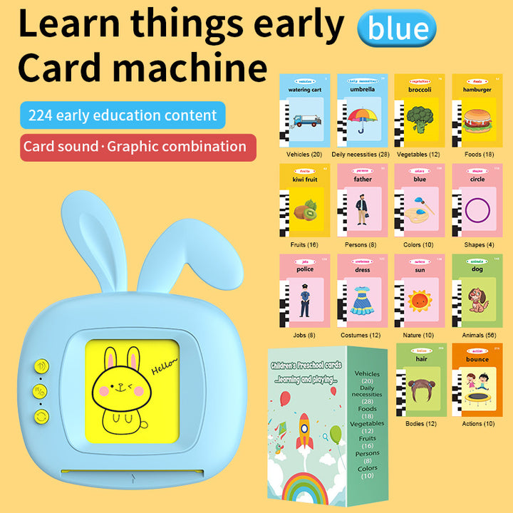 Talking Educational Toys Flash Card Machine With 224 Sight Words