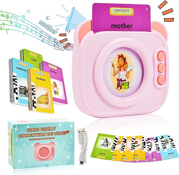 Talking Educational Toys Flash Card Machine With 224 Sight Words