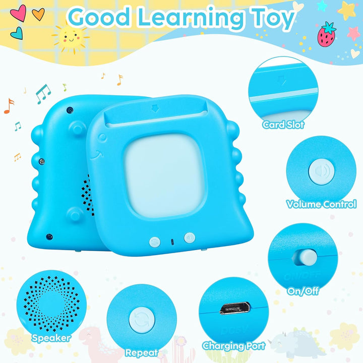 Talking Educational Toys Flash Card Machine With 224 Sight Words