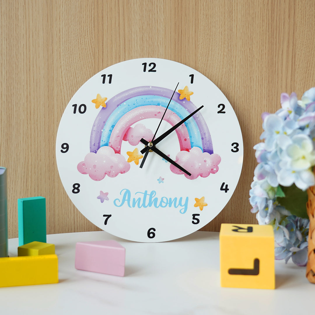 Personalized Name Bedroom Clock