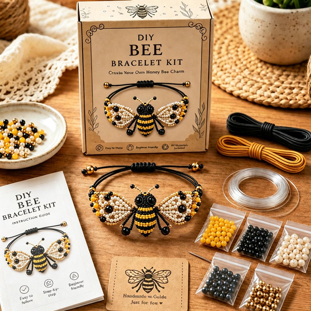 DIY Beaded Bracelet Making Kit Woodemon