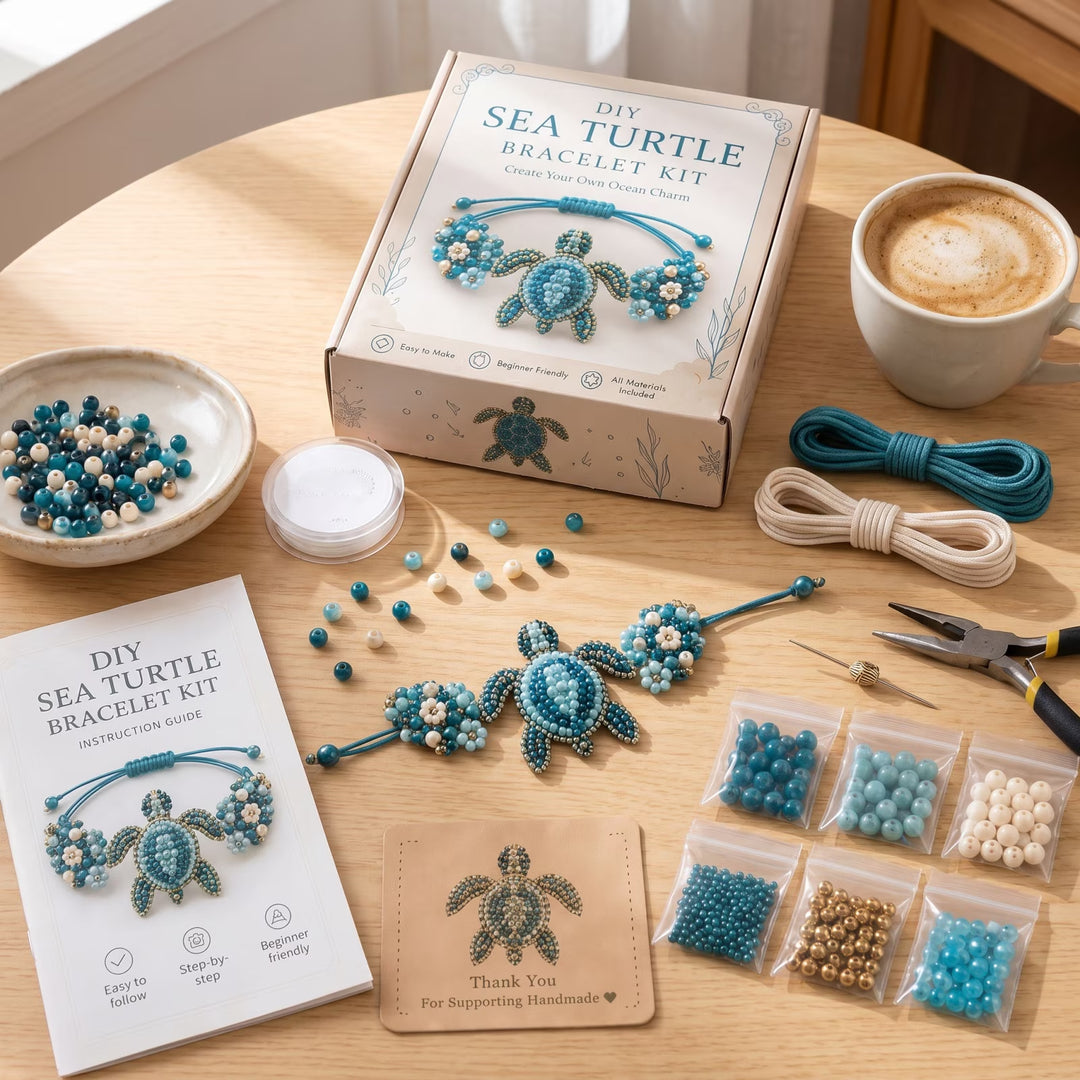 DIY Beaded Bracelet Making Kit Woodemon