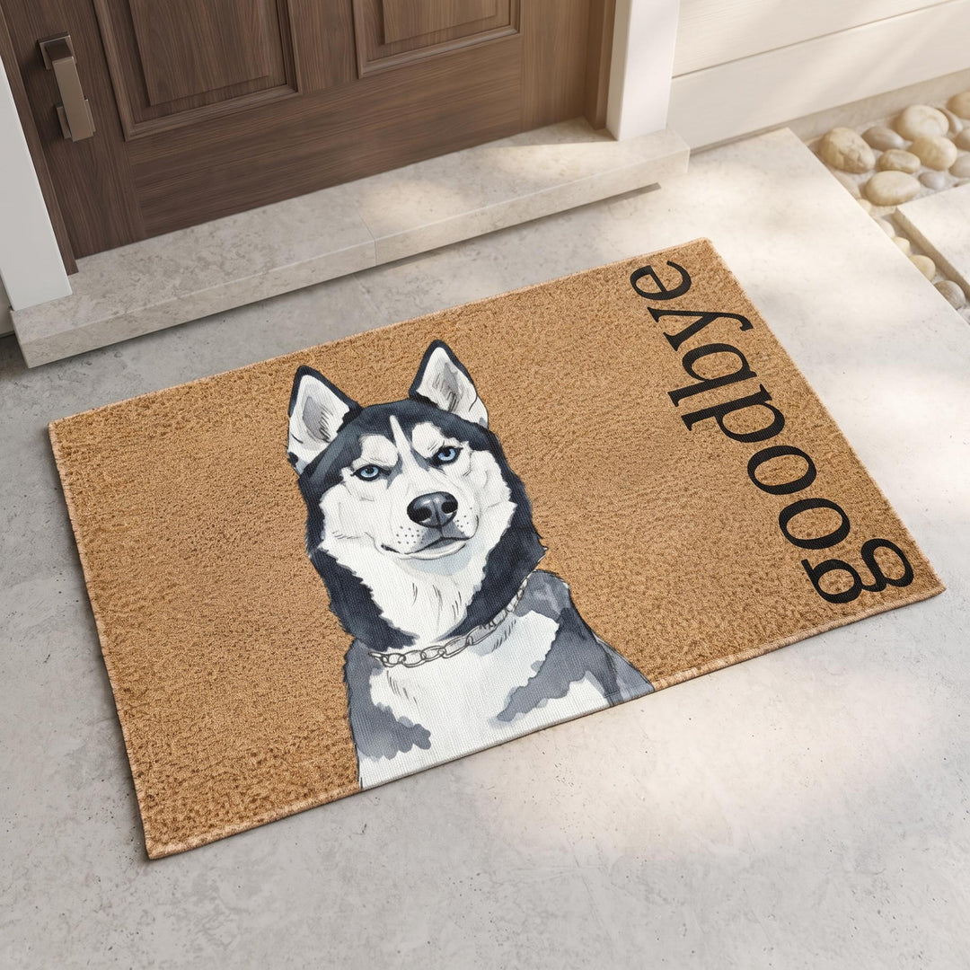 Personalized Pet Portrait Doormat Woodemon