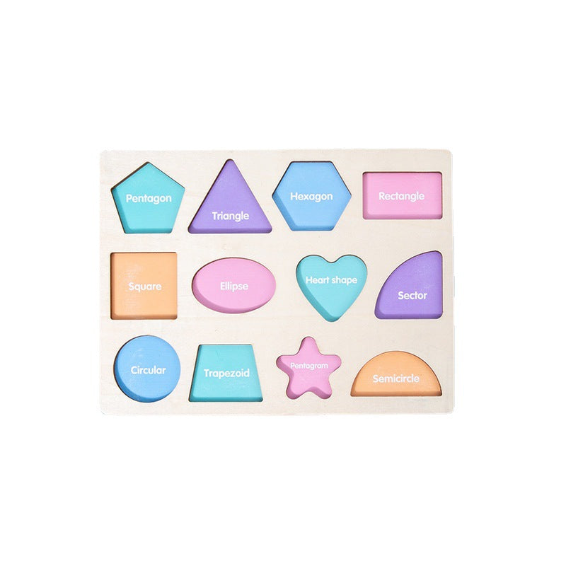 Wooden Magnetic Shape Educational Puzzle