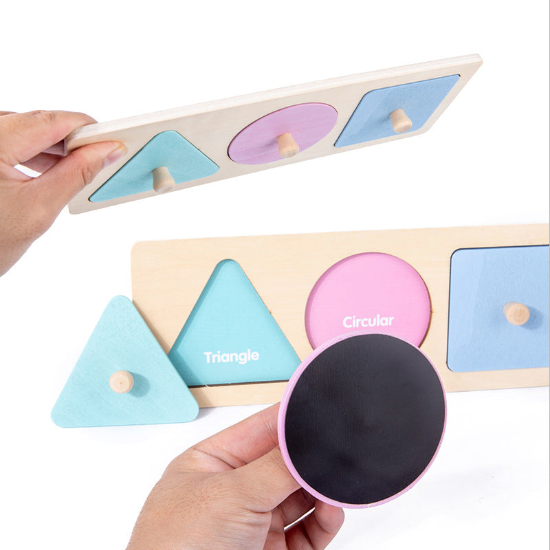 Wooden Magnetic Shape Educational Puzzle