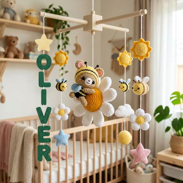 Personalized Nursery Baby Mobile