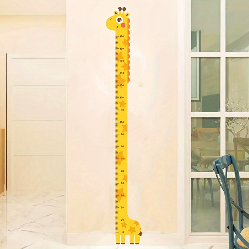 Unicorn Giraffe Dinosaur Baby Height Growth Chart Wall Sticker