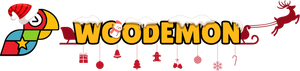 Woodemon Christmas Logo