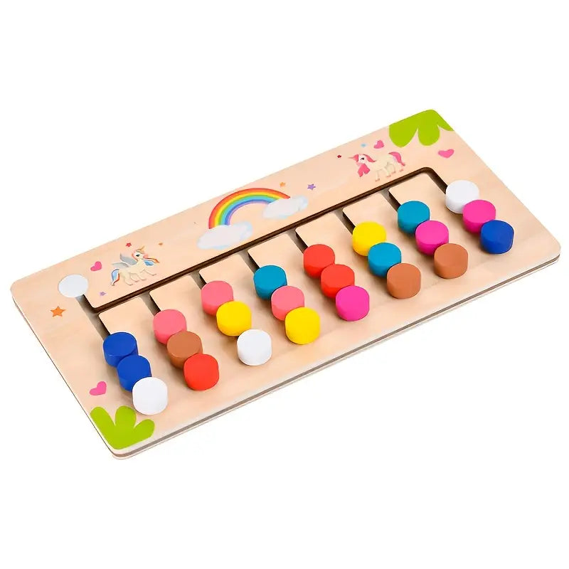 Montessori Learning Toys Slide Puzzle