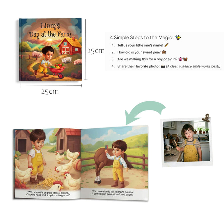 Personalized Little Red Riding Hood Story Book Woodemon