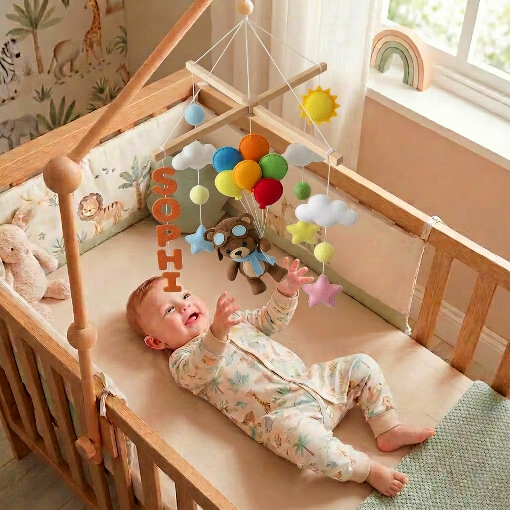 Personalized Nursery Baby Mobile