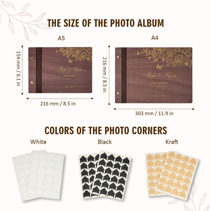 Personalized Baby Photo Album
