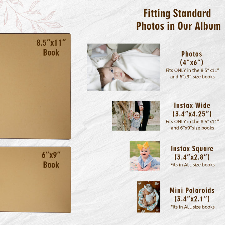 Personalized Wooden Baby Photo Album – Engraved with Baby’s Name