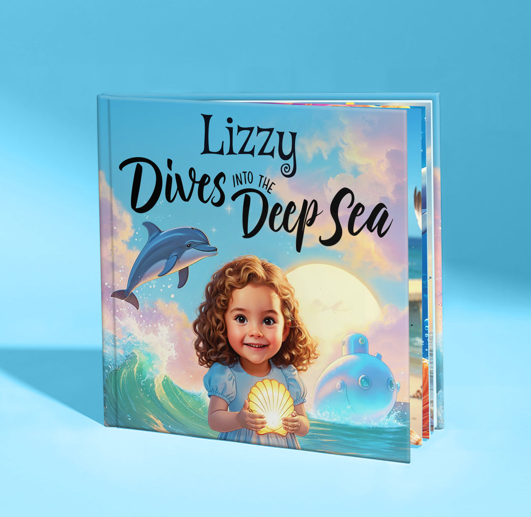 Personalized Ocean Adventure Story Book Woodemon