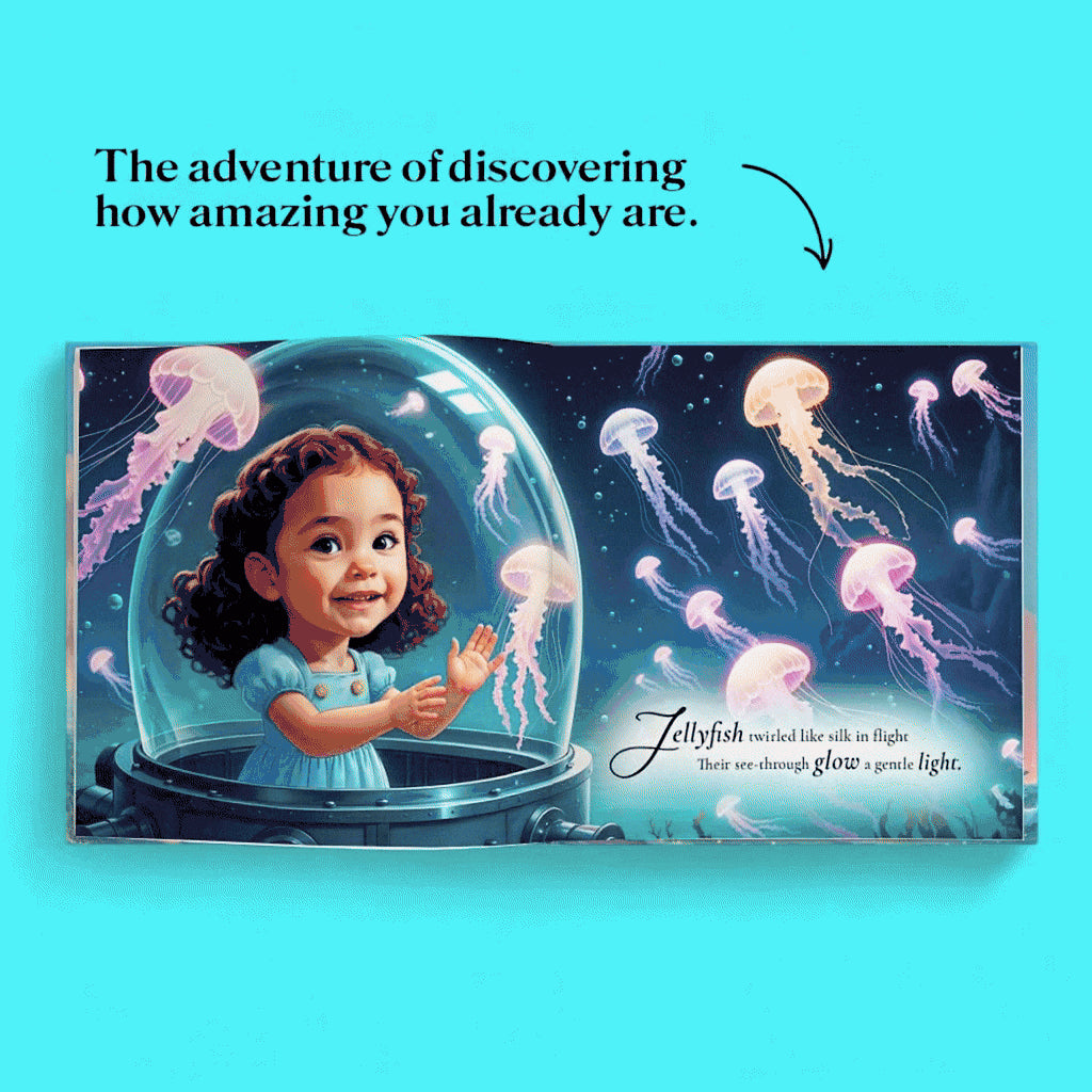 Personalized Ocean Adventure Story Book Woodemon