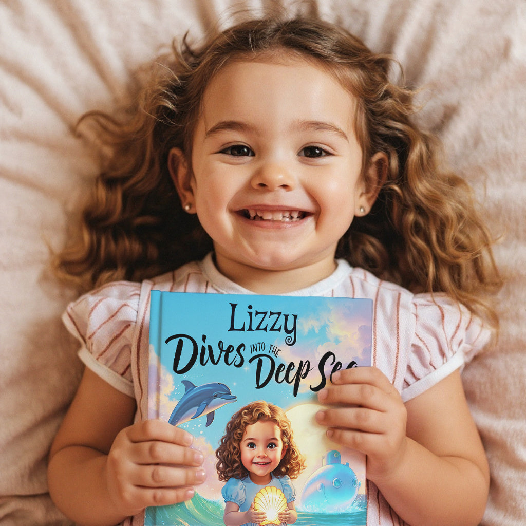 Personalized Ocean Adventure Story Book Woodemon