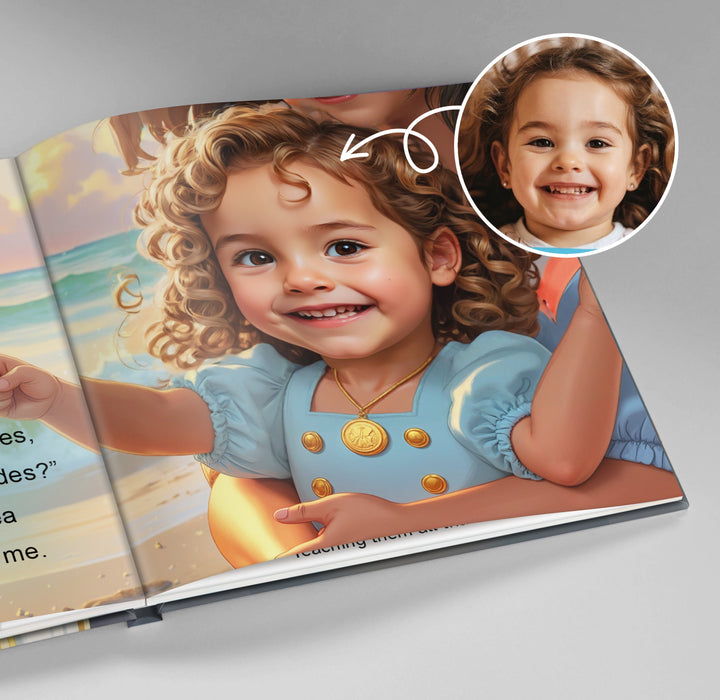 Personalized Ocean Adventure Story Book Woodemon