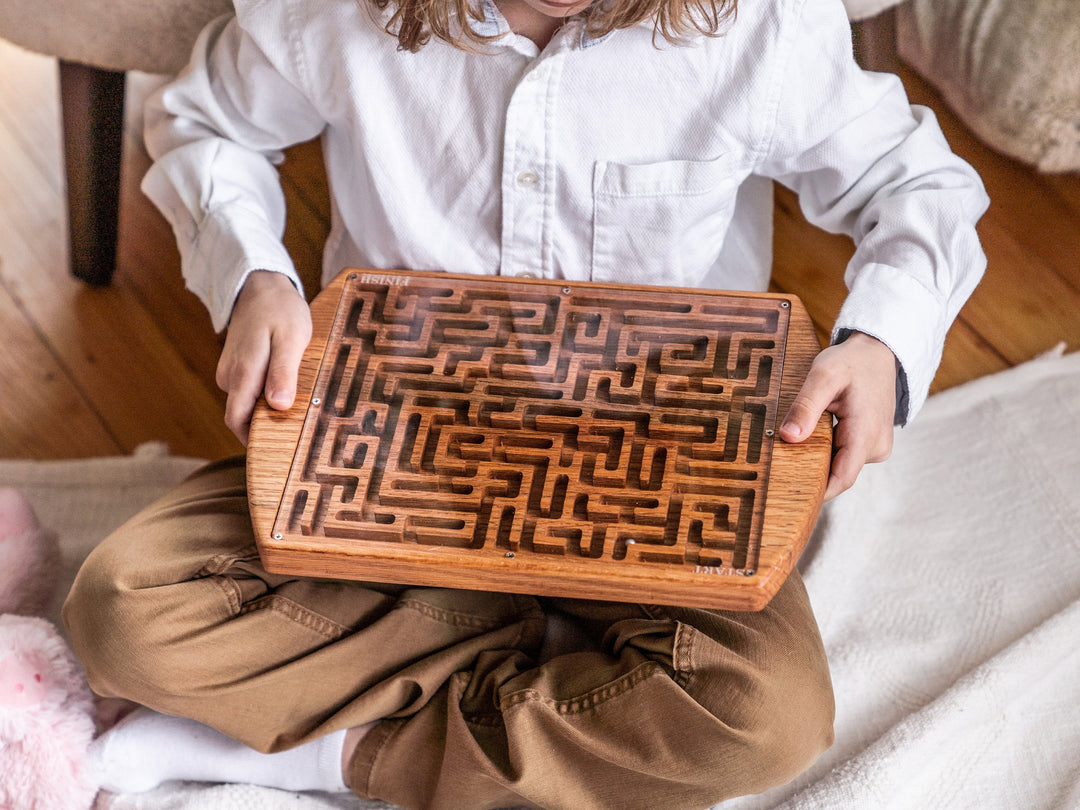 Wooden Toy Kids Maze Game