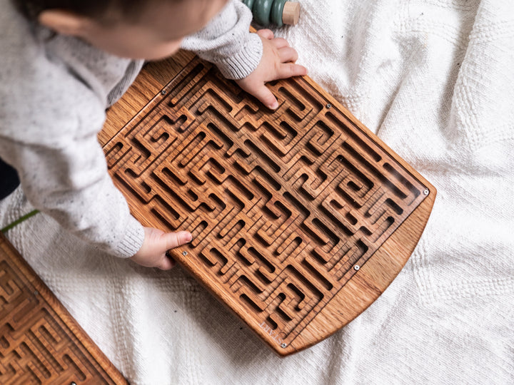 Wooden Toy Kids Maze Game