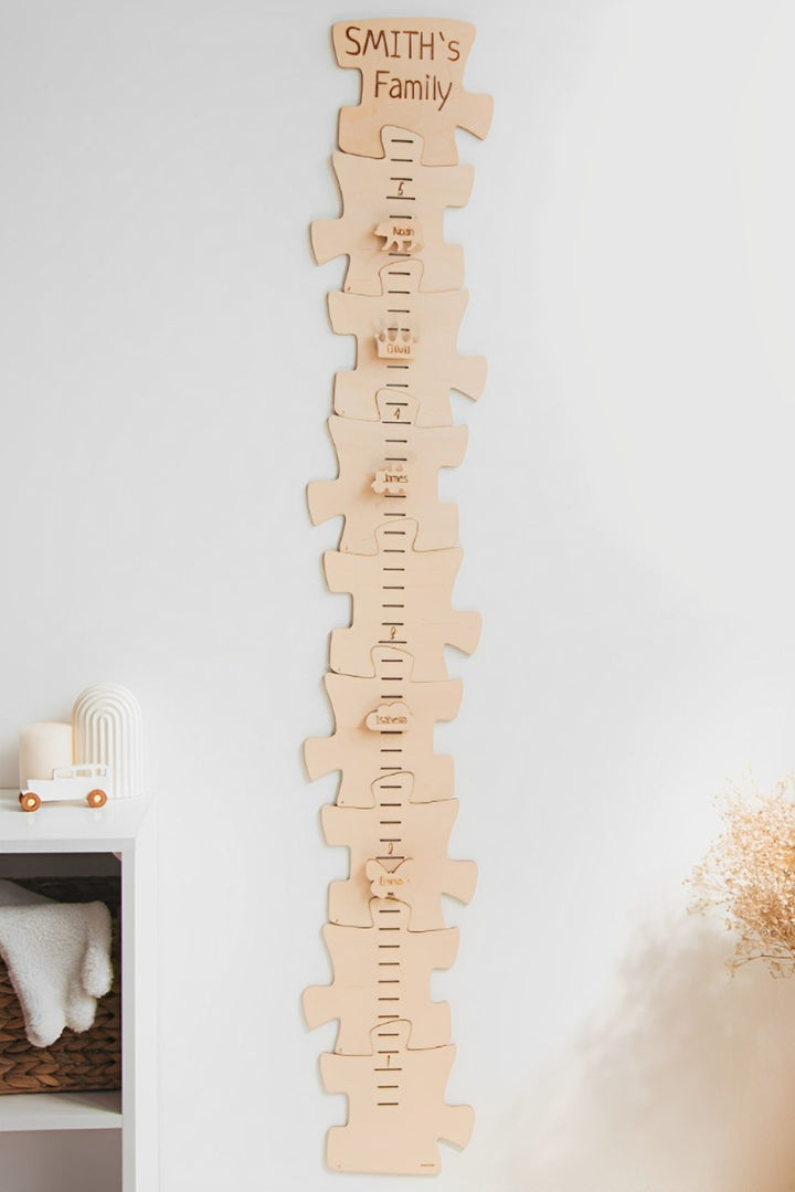 Personalized Baby Height Growth Chart Ruler Nursery Decor