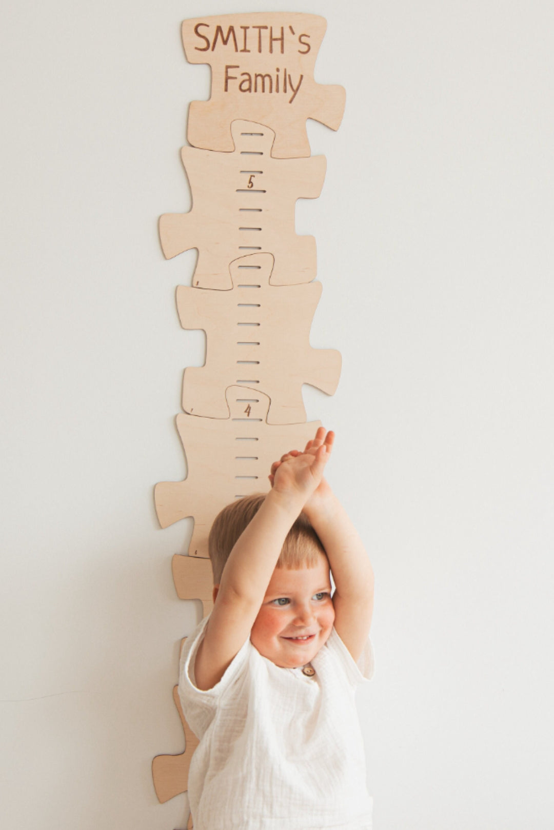 Personalized Baby Height Growth Chart Ruler Nursery Decor