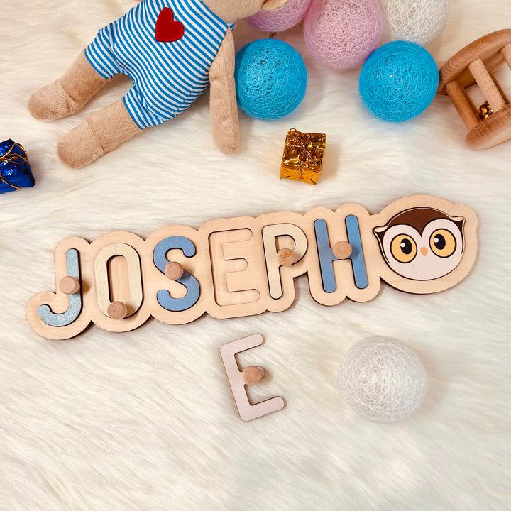 Wooden Name Puzzle For Baby