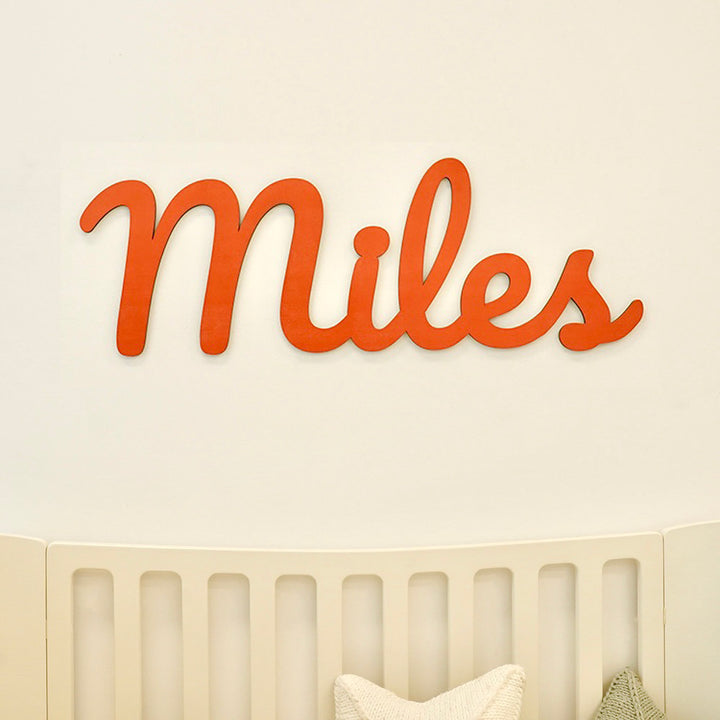 Personalized Wooden Name Sign for Wall Decor