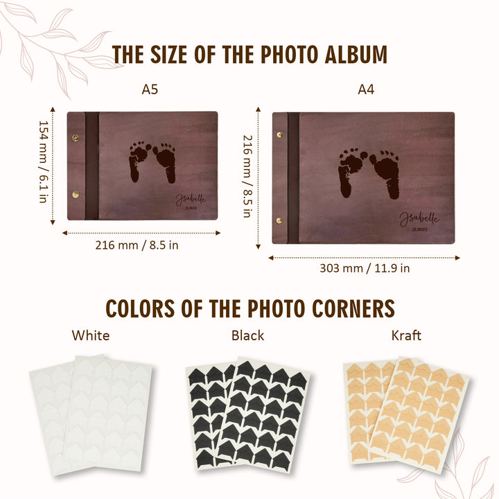 Personalized Baby Photo Album