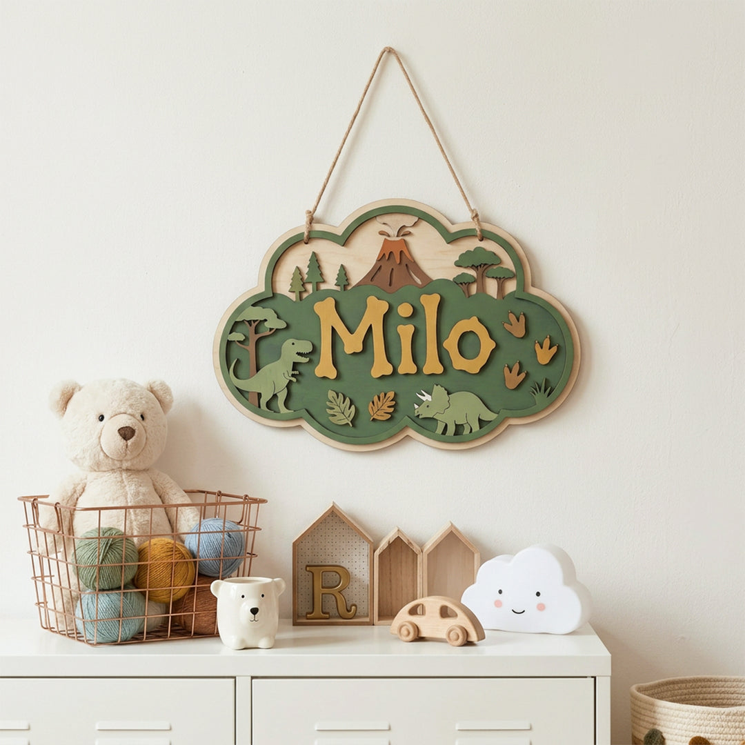 Personalized Kids Name Sign for Door & Wall