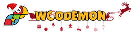Woodemon Christmas Logo