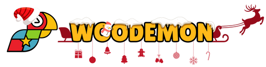 Woodemon Christmas Logo
