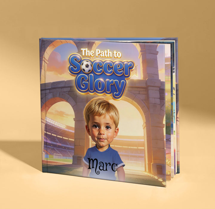 Personalized Soccer Adventure Story Book Woodemon