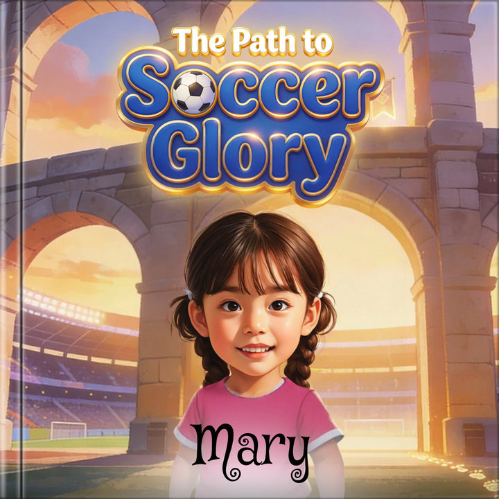 Personalized Soccer Adventure Story Book Woodemon