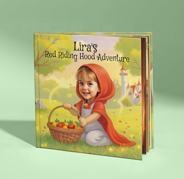 Personalized Little Red Riding Hood Story Book Woodemon