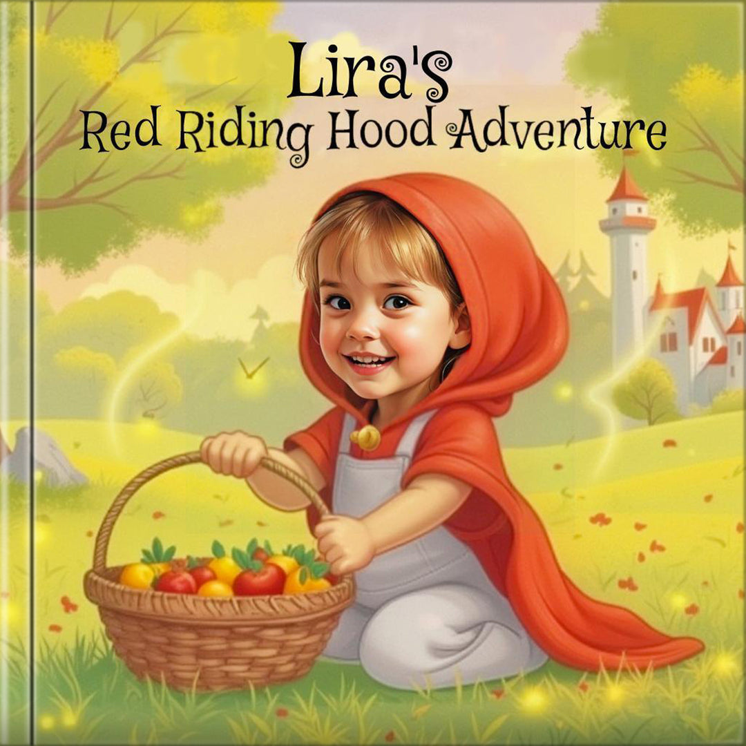Personalized Little Red Riding Hood Story Book Woodemon