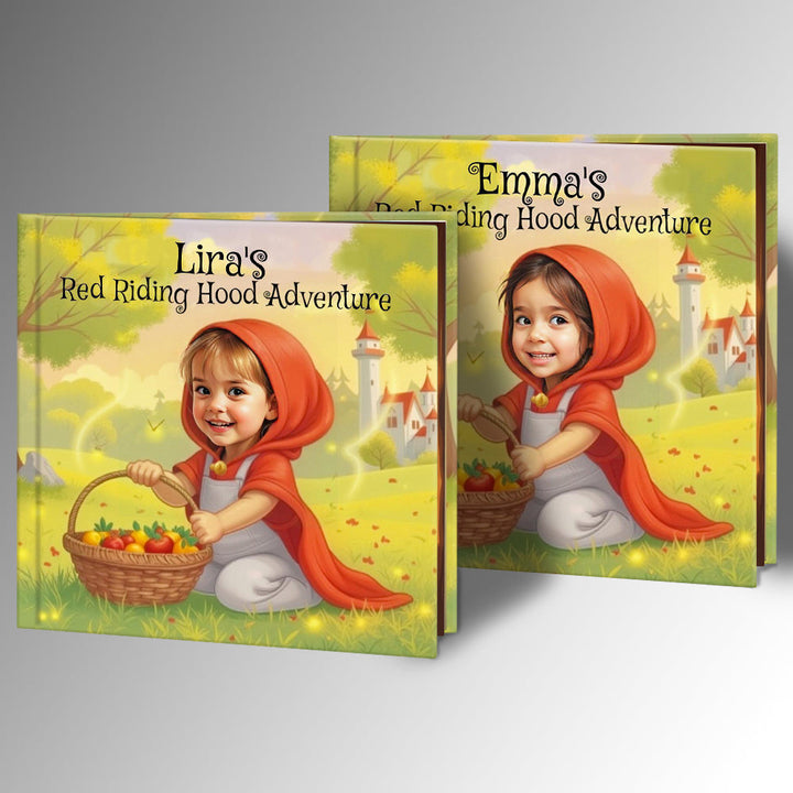 Personalized Little Red Riding Hood Story Book Woodemon