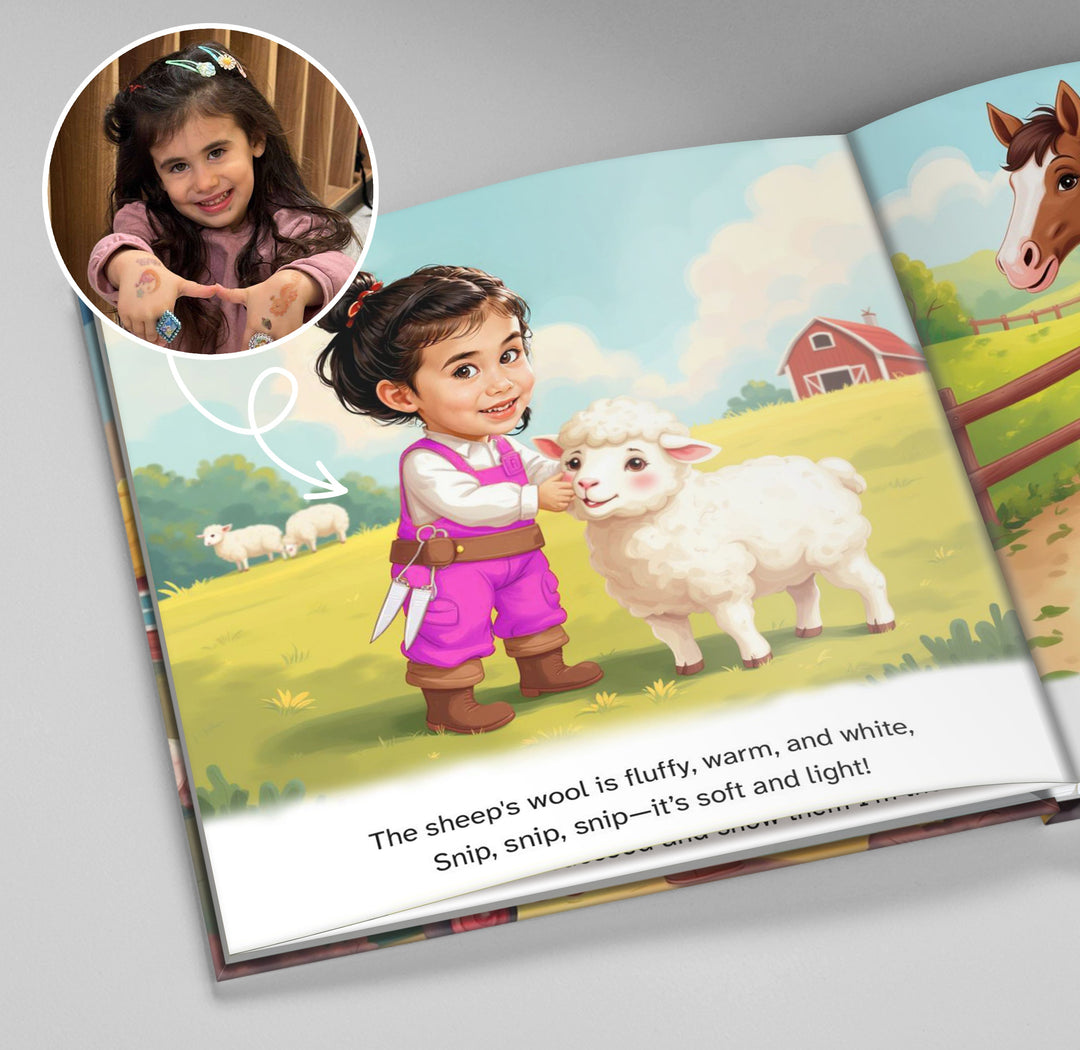 Personalized Farm Adventure Book for Kids