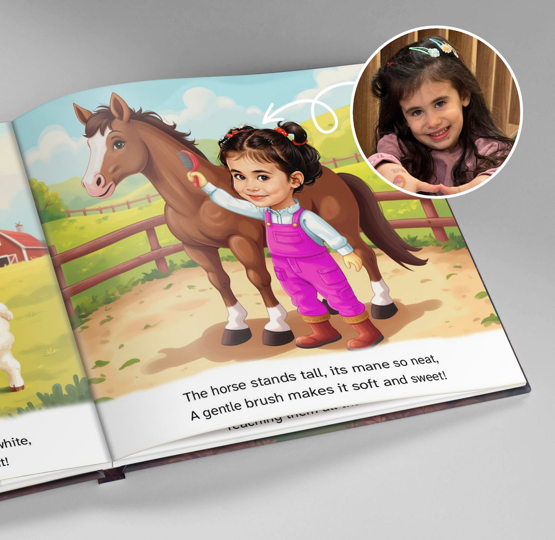 Personalized Farm Adventure Book for Kids