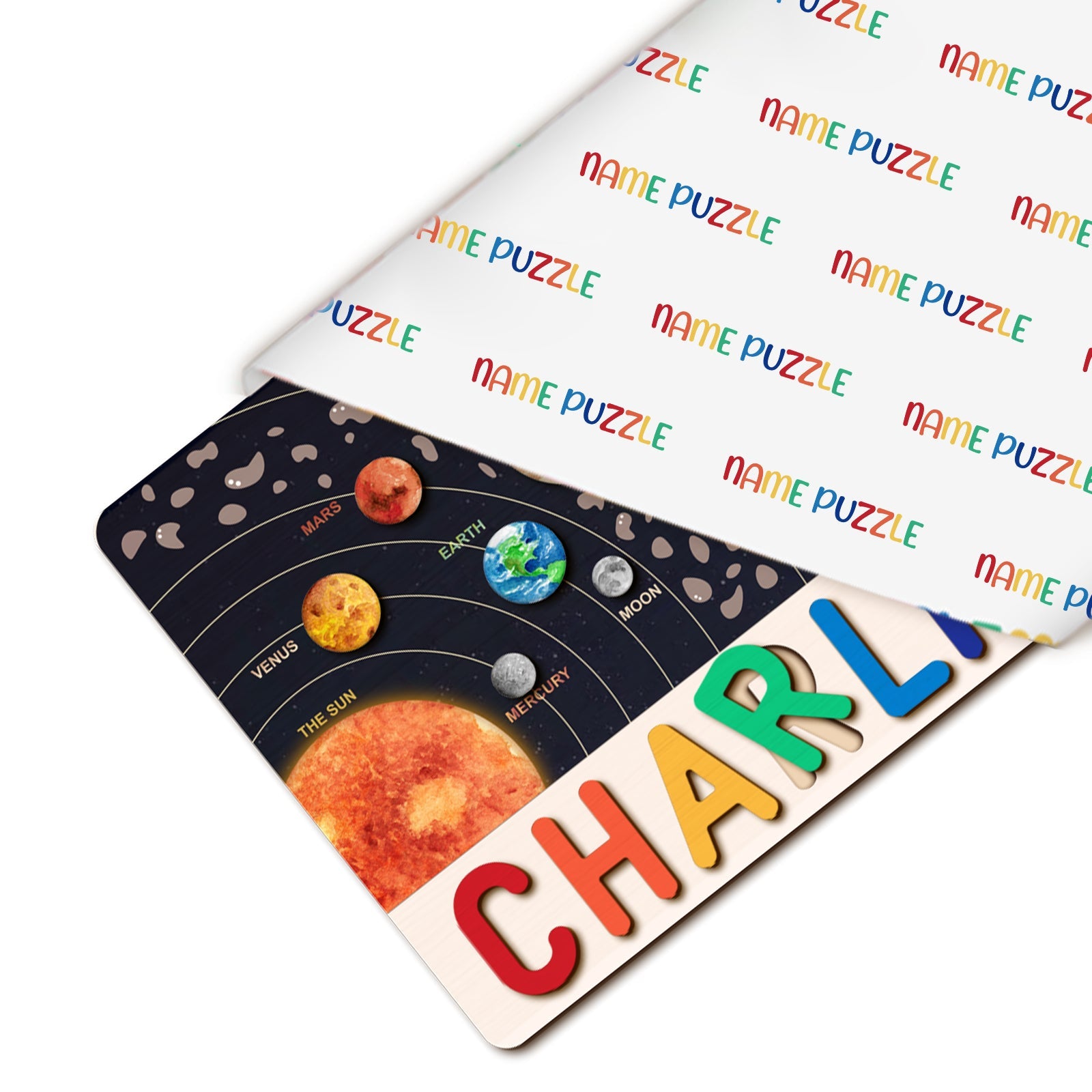 Solar System Series Personalized Name Puzzles