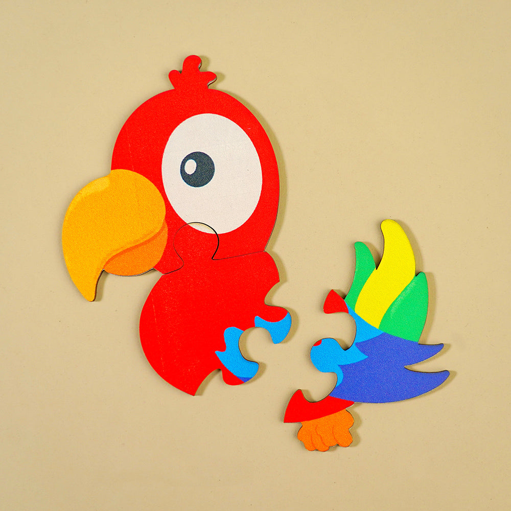 Baby Happy Zoo Puzzle - Parrot
