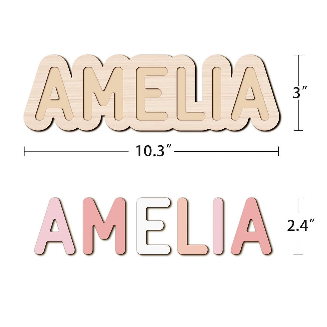 Wooden Name Puzzle For Baby