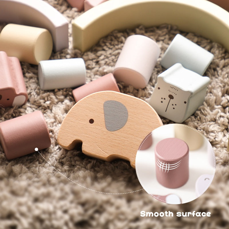 Wooden Elephant Balance Toys