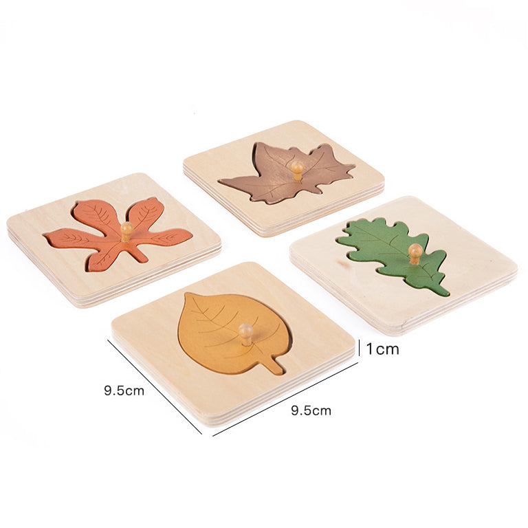 Wooden Leaf Puzzle