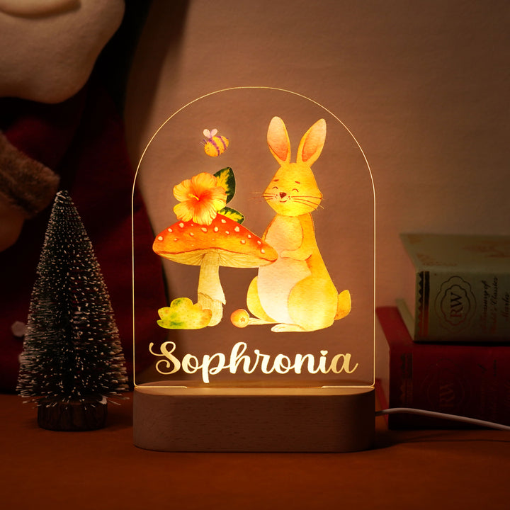 Personalised Baby Name Night Light