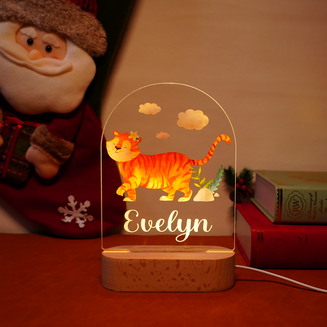 Personalised Baby Name Night Light